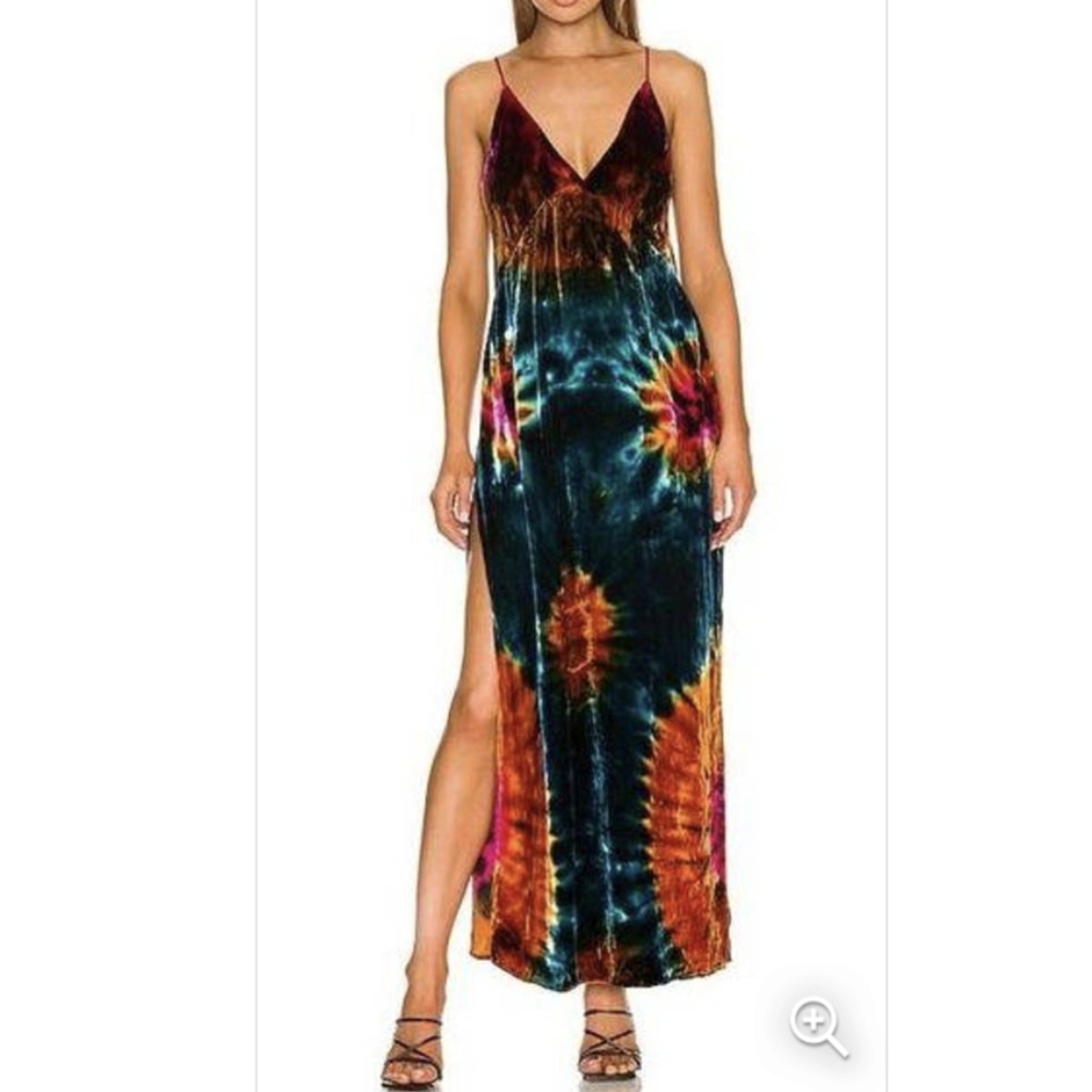 NWT Young Fabulous & Broke velvet Dezie dress